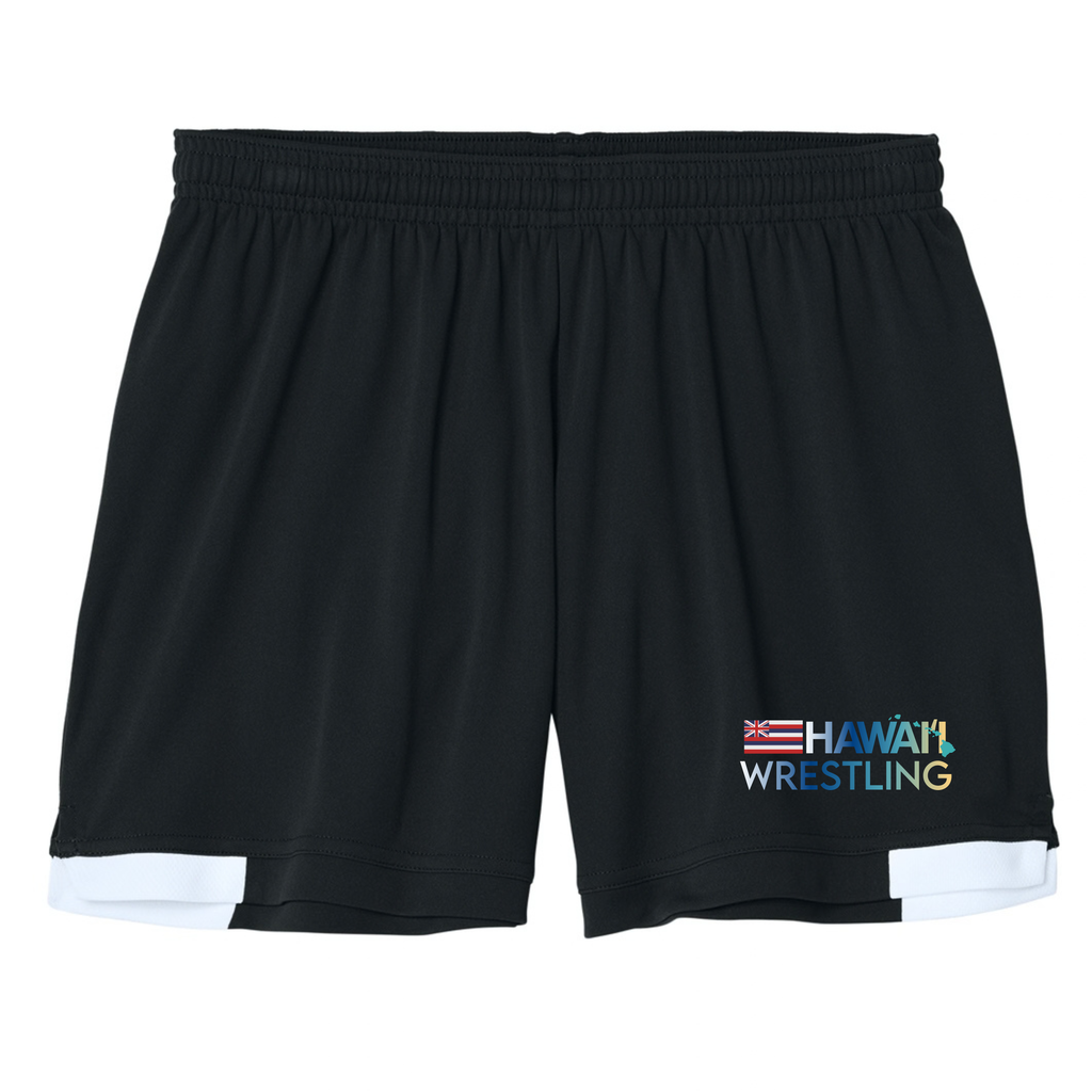Women's 5" Wrestling Shorts - Hawaiʻi Wrestling Gear - Athletic Shorts