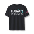 HAWAIʻI WRESTLING (Black) - Hawaiʻi Wrestling Gear - Dry Fit Performance Tee