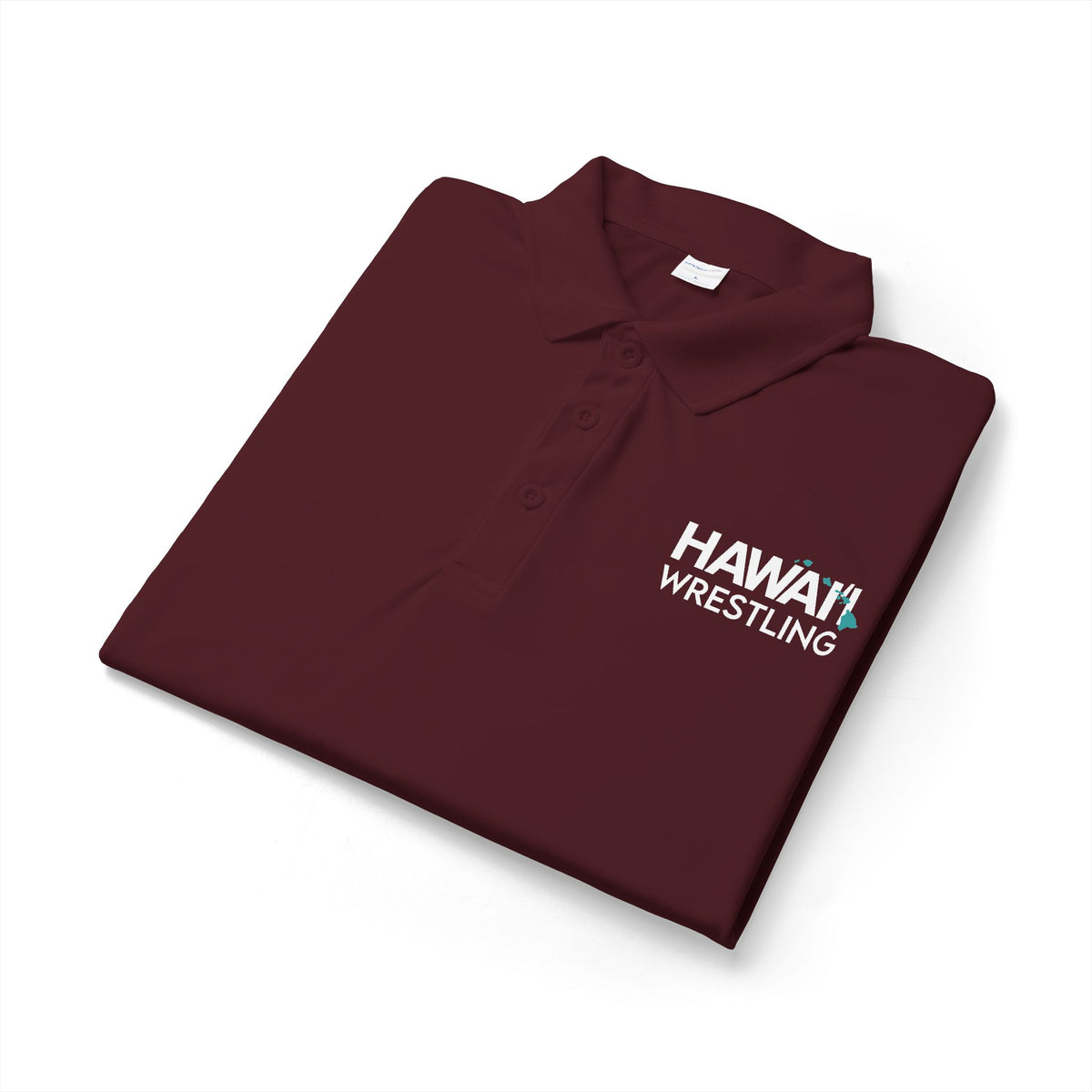 Hawaiian Wrestling - Dry Fit Polo Shirt - Hawaiʻi Wrestling Gear