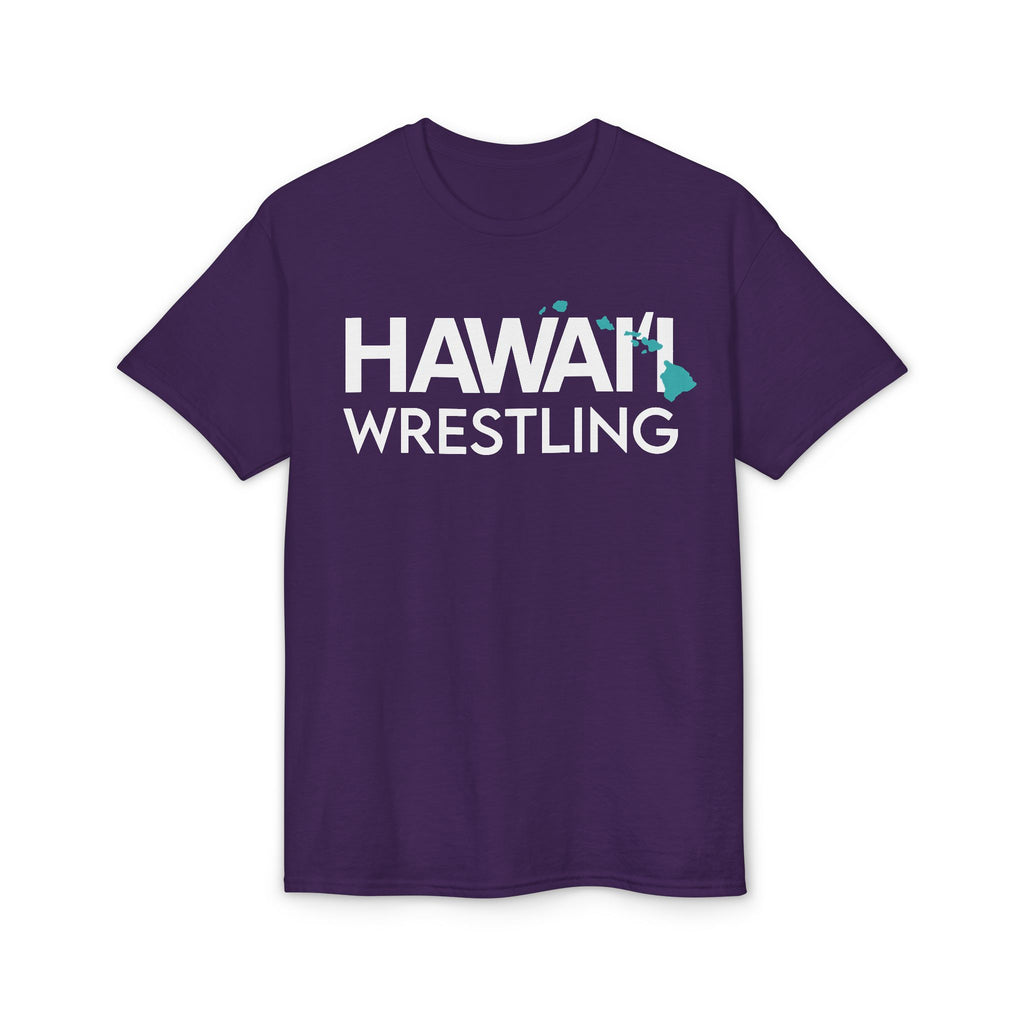 HAWAIʻI WRESTLING (Purple) - BIG Islands T-Shirt(NF) – 50/50 Blend