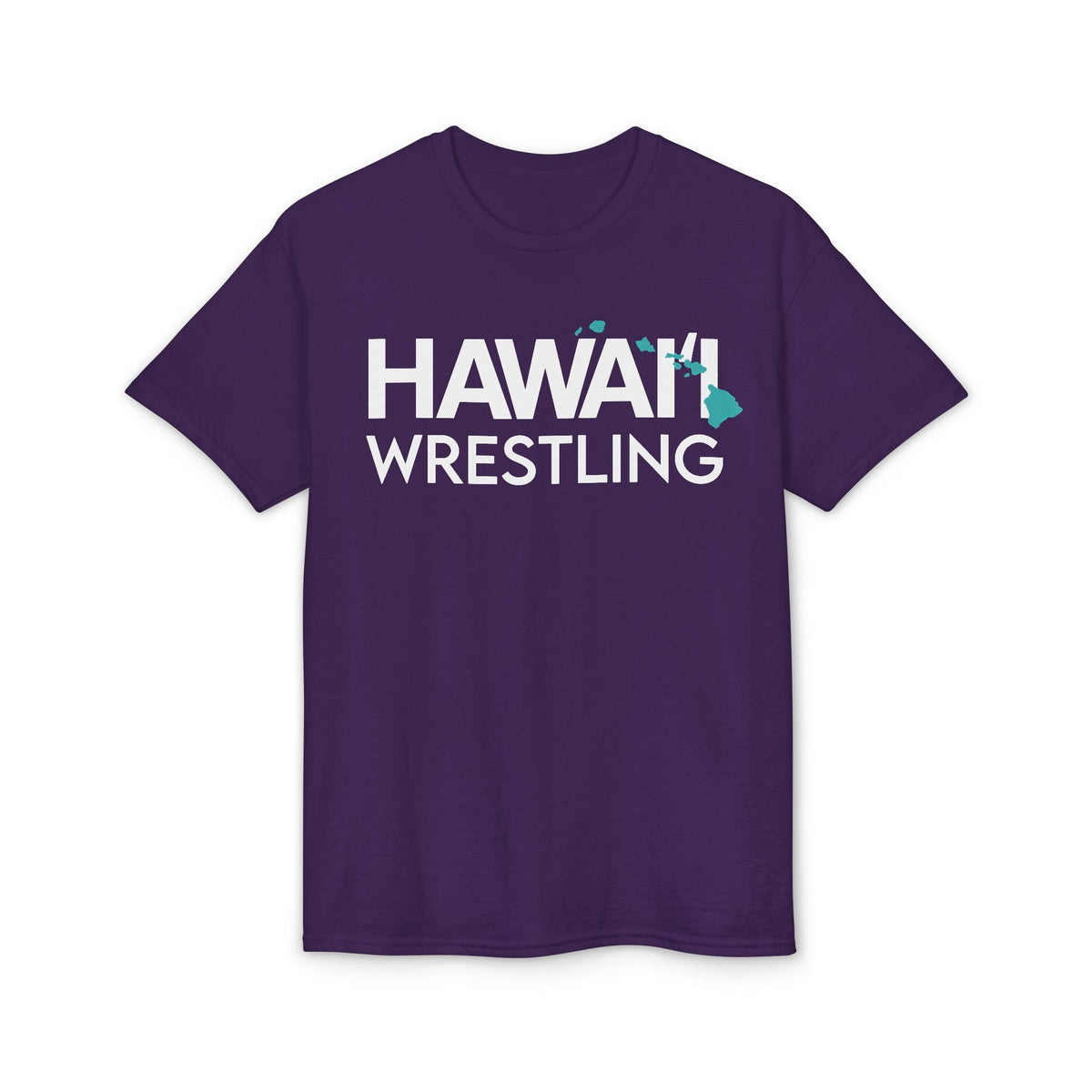 HAWAIʻI WRESTLING (Purple) - BIG Islands T-Shirt(NF) – 50/50 Blend
