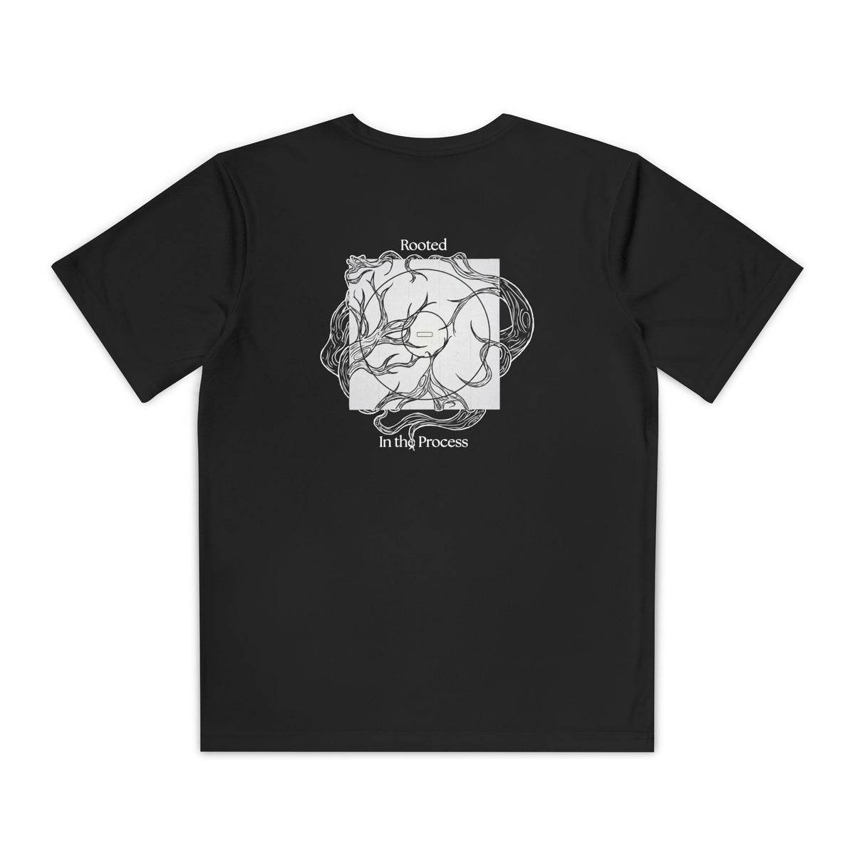 Youth - Rooted in the Process Dry Fit T(Black) - Hawaiʻi Wrestling Gear Athletic Shirt