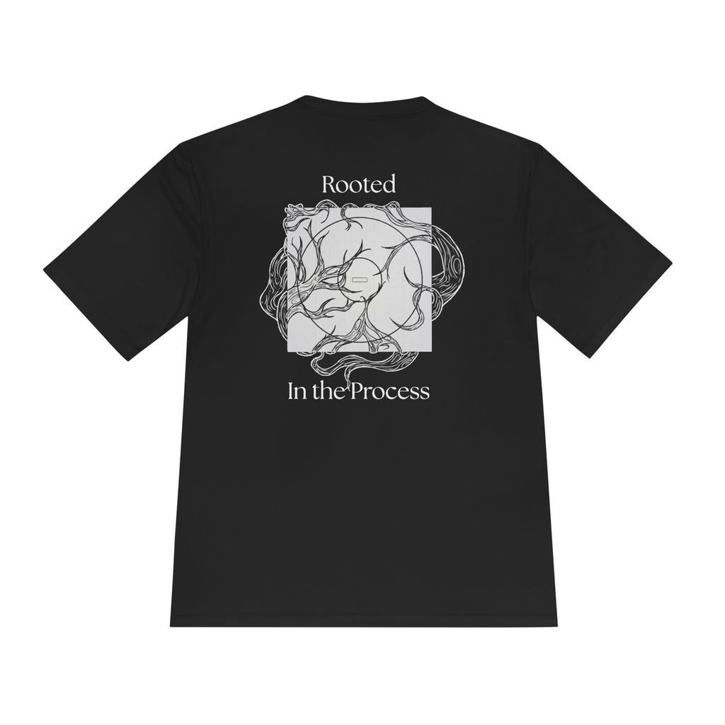Rooted in the Process Dry Fit T (Black) - Hawaiʻi Wrestling Gear