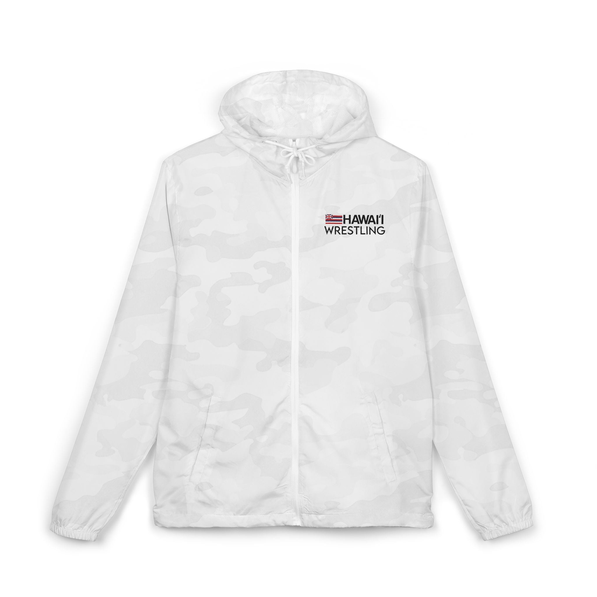 Hawaii Wrestling Windbreaker Jacket (Camo) - Hawaii Wrestling Gear - Windbreaker