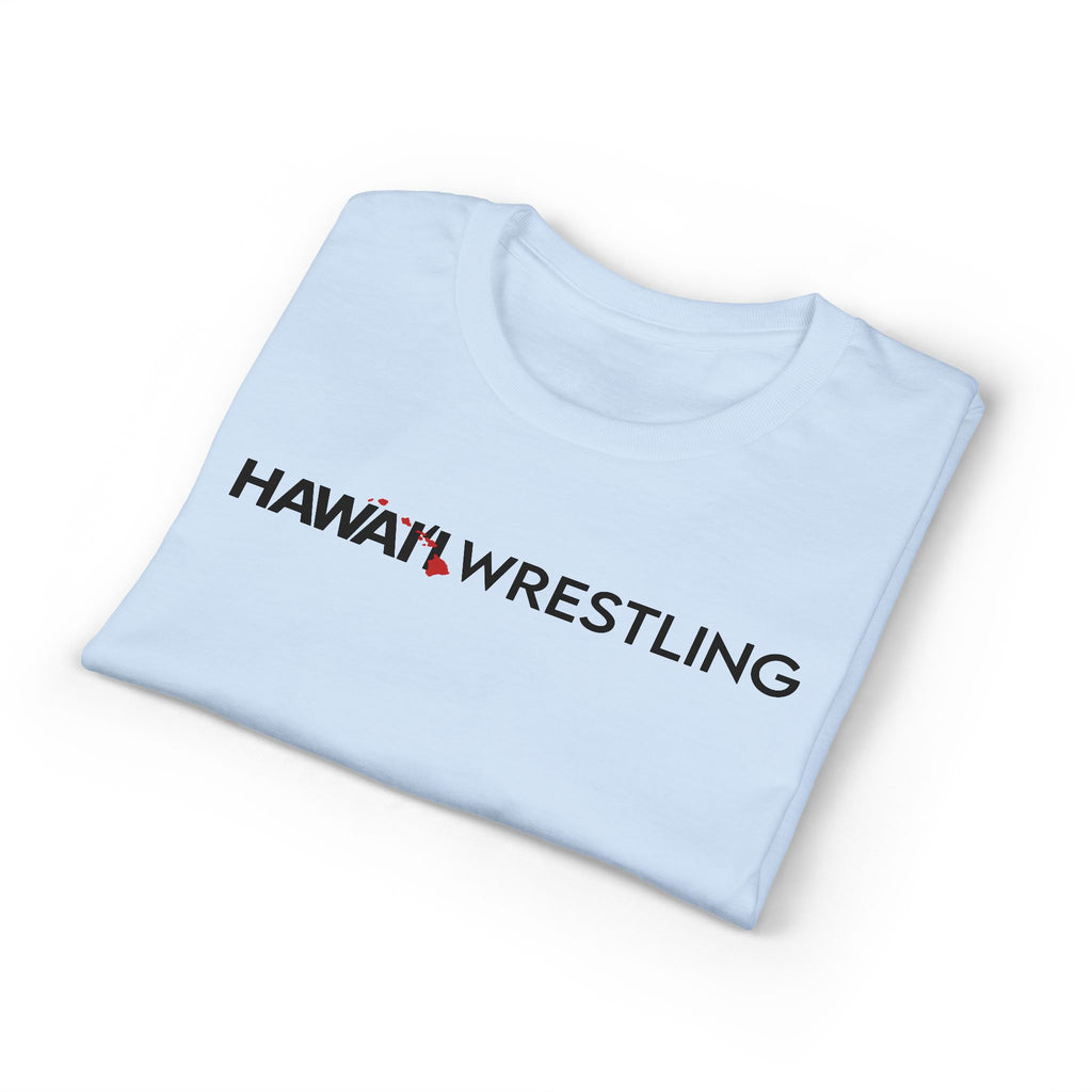 Hawaii Wrestling T-Shirt(Light Blue) – 50/50 Blend