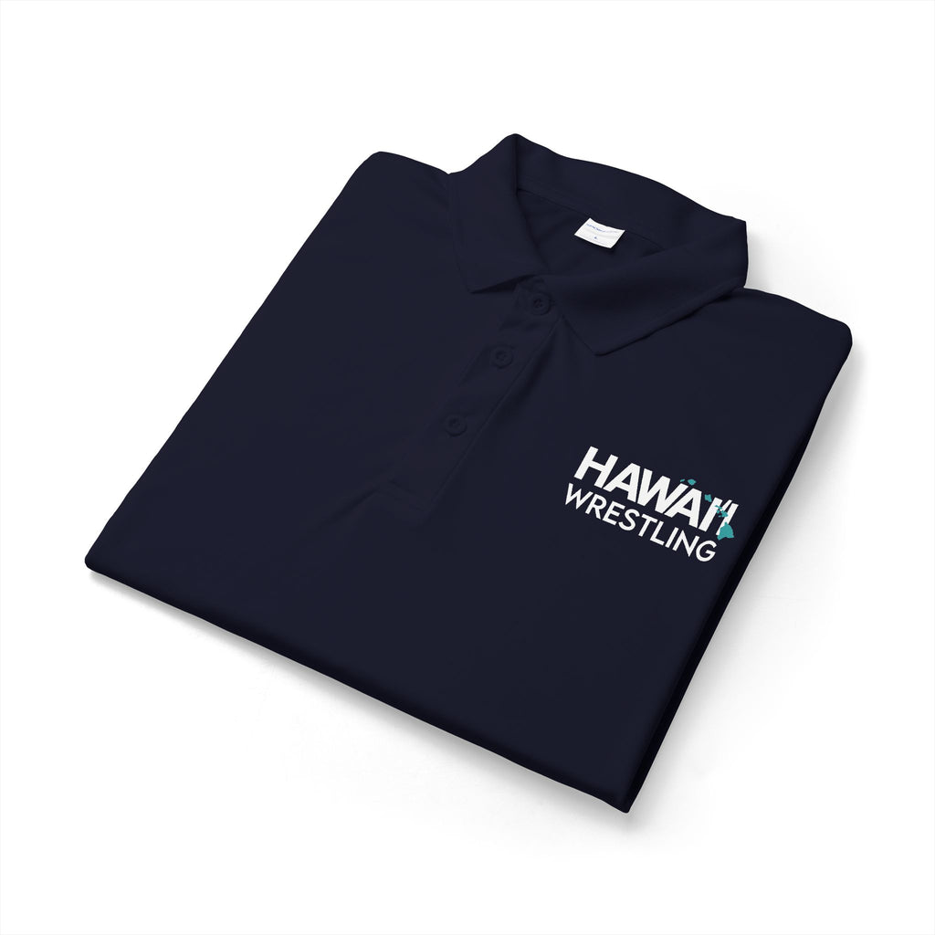 Hawaiian Wrestling - Dry Fit Polo Shirt - Hawaiʻi Wrestling Gear