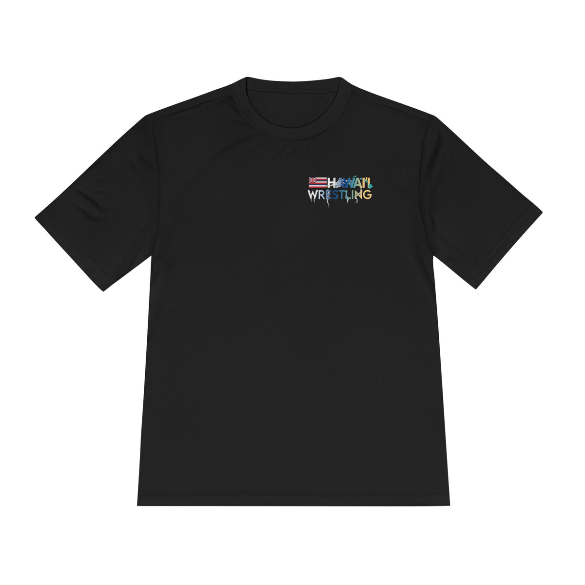 Rooted in the Process Dry Fit T (Black) - Hawaiʻi Wrestling Gear