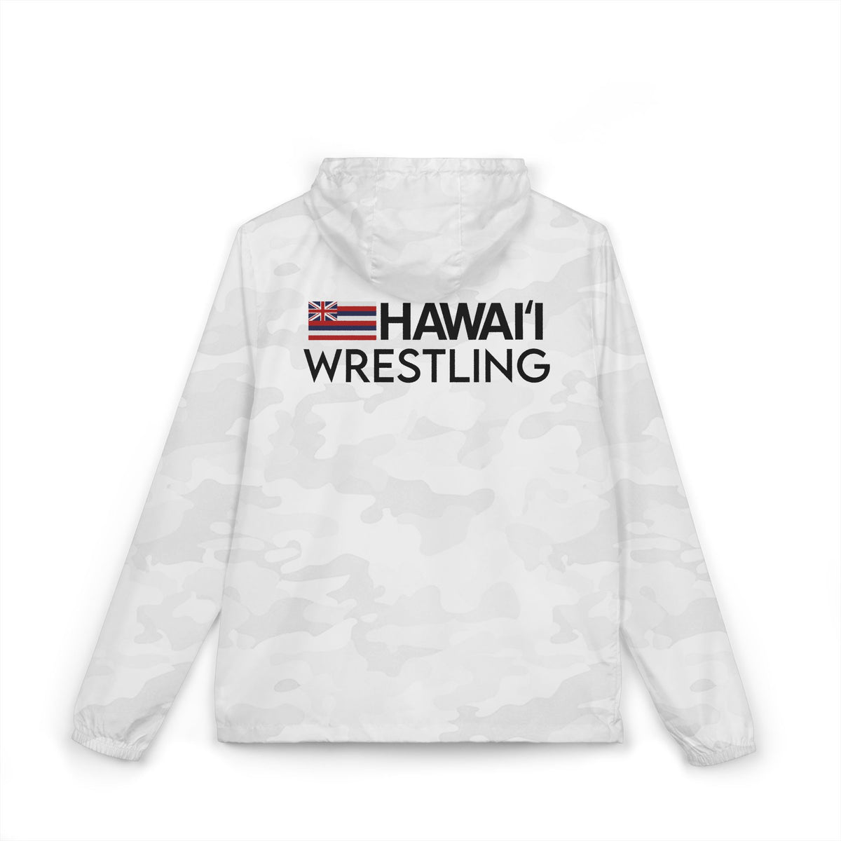 Hawaii Wrestling Windbreaker Jacket (Camo) - Hawaii Wrestling Gear - Windbreaker