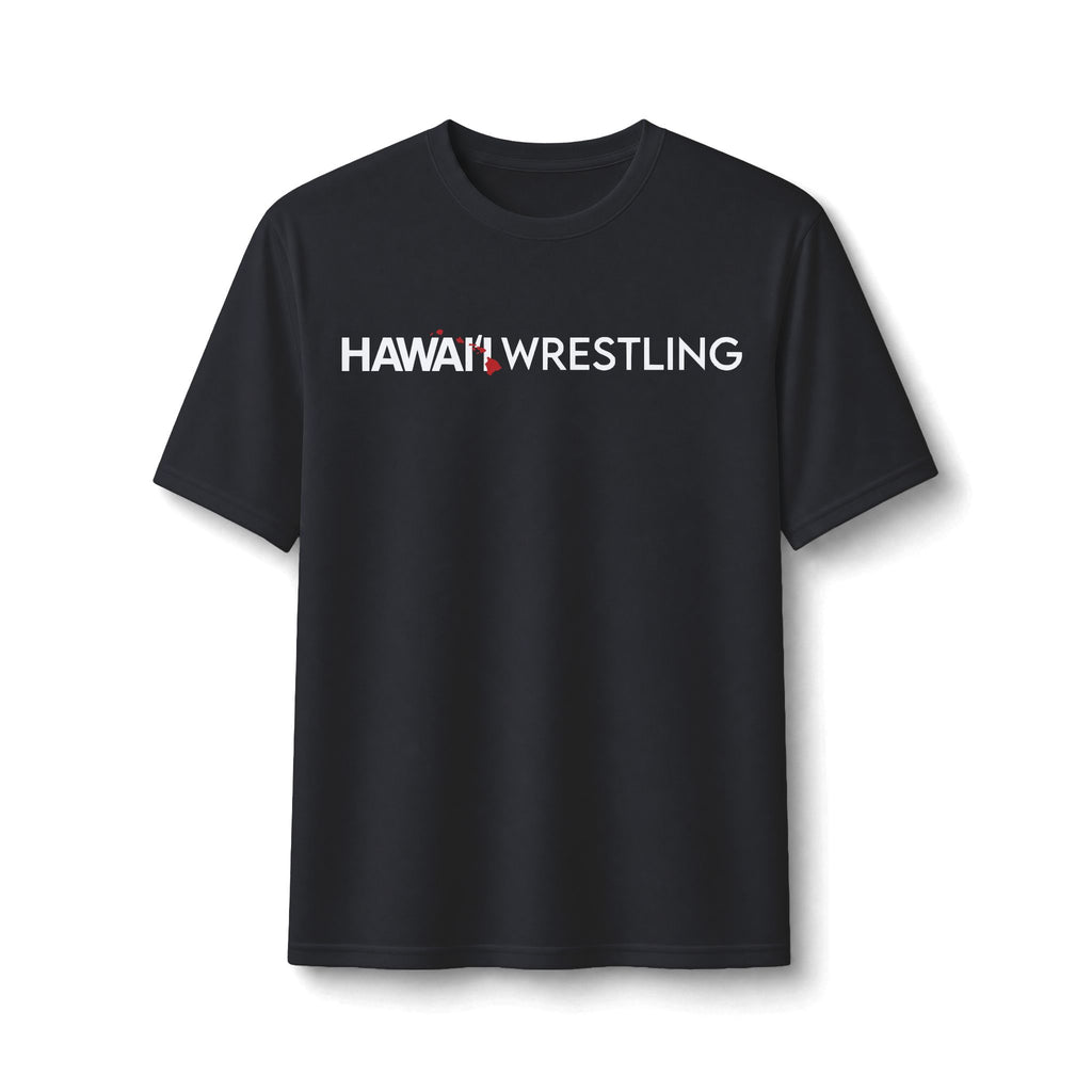Faith Drives Passion(Black 2 sided) - Hawaiʻi Wrestling Gear - Dry Fit Performance Tee
