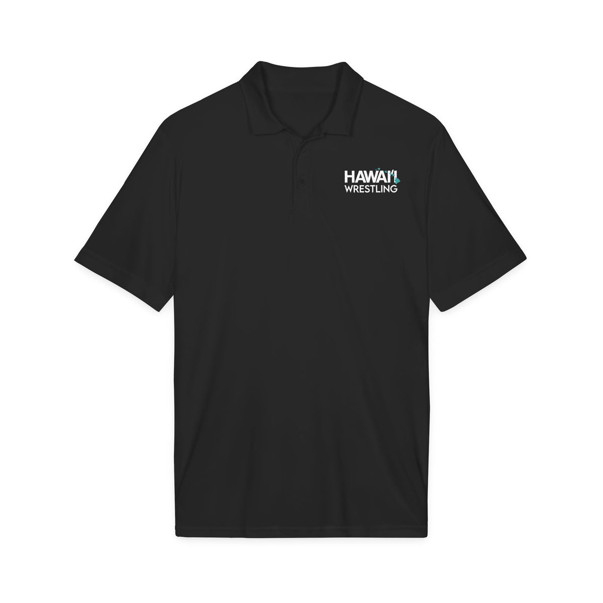 Hawaiian Wrestling - Dry Fit Polo Shirt - Hawaiʻi Wrestling Gear