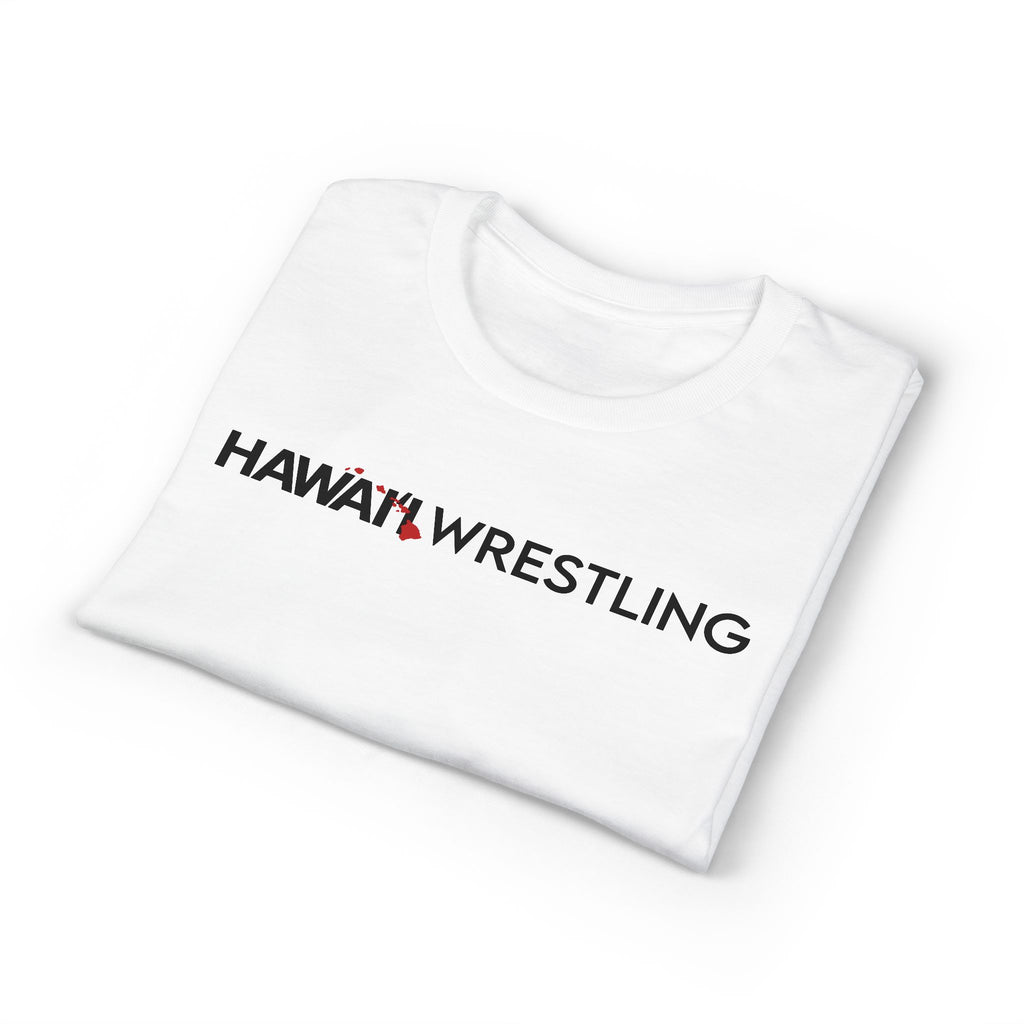 Hawaii Wrestling T-Shirt (White) – 50/50 Blend