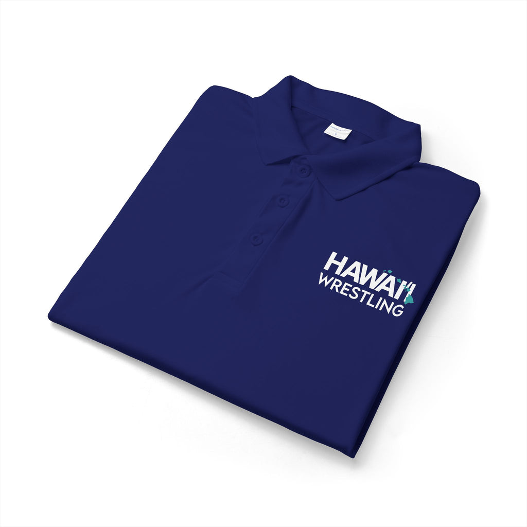 Hawaiian Wrestling - Dry Fit Polo Shirt - Hawaiʻi Wrestling Gear